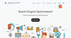 Desktop Screenshot of analytics24x7.com